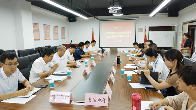 武汉东湖高新区举办品牌标准宣贯诊断座谈培训会暨知识产权园区行活动